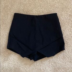 unique black shorts